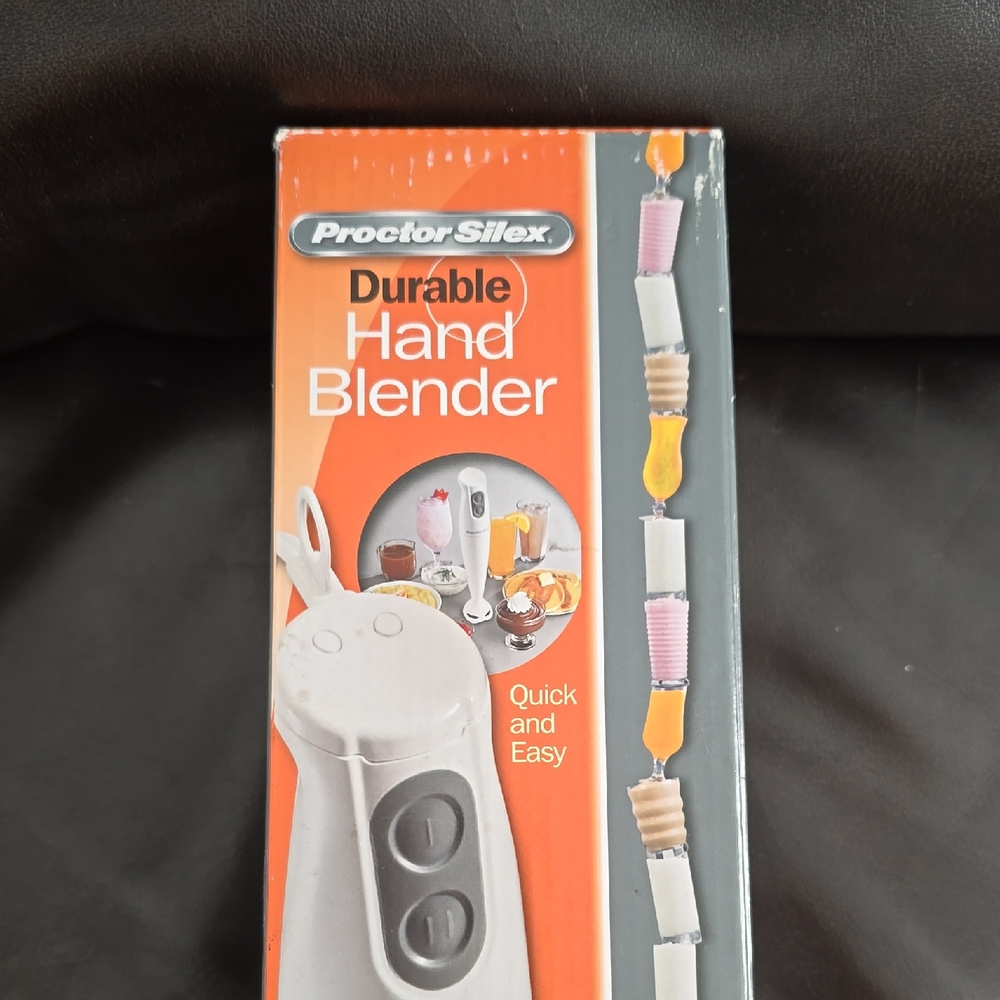 Proctor Silex Durable Hand Blender - Gray